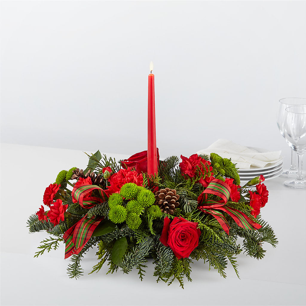 By the Candlelight Centerpiece – KAREN'S FLOWER KOTTAGE, Hayward CA