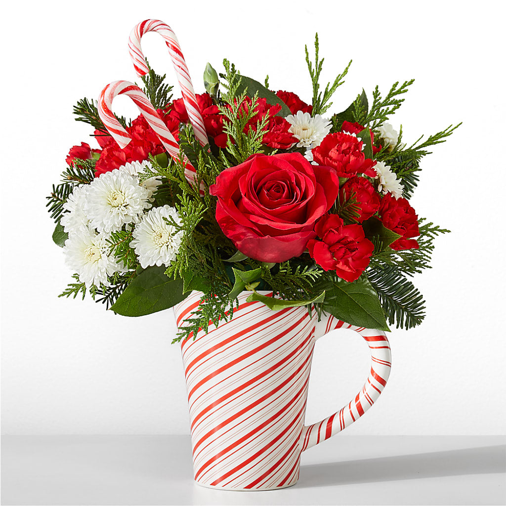 Peppermint Swirl Mug – KAREN'S FLOWER KOTTAGE, Hayward CA
