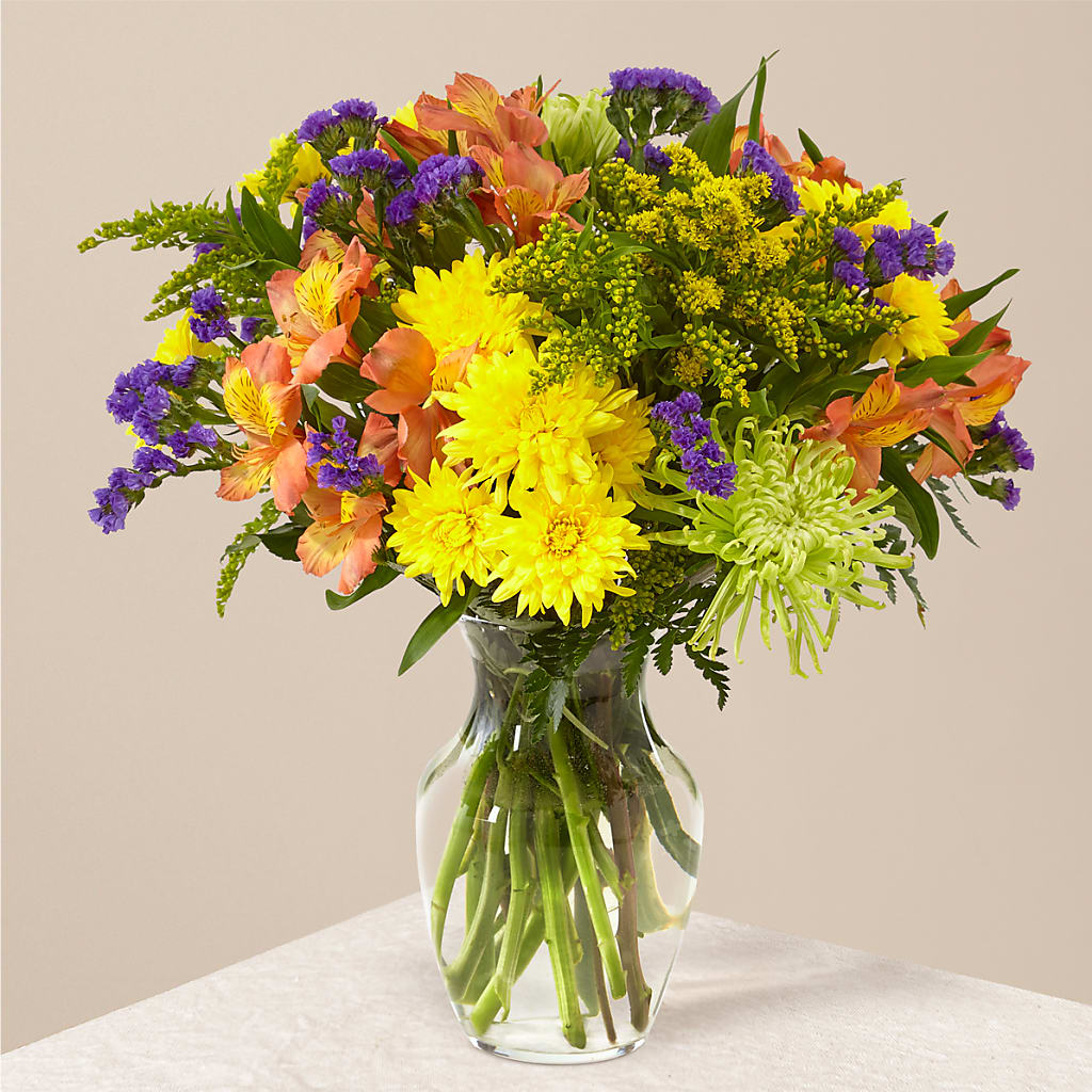 Marmalade Skies Bouquet – KAREN'S FLOWER KOTTAGE, Hayward CA
