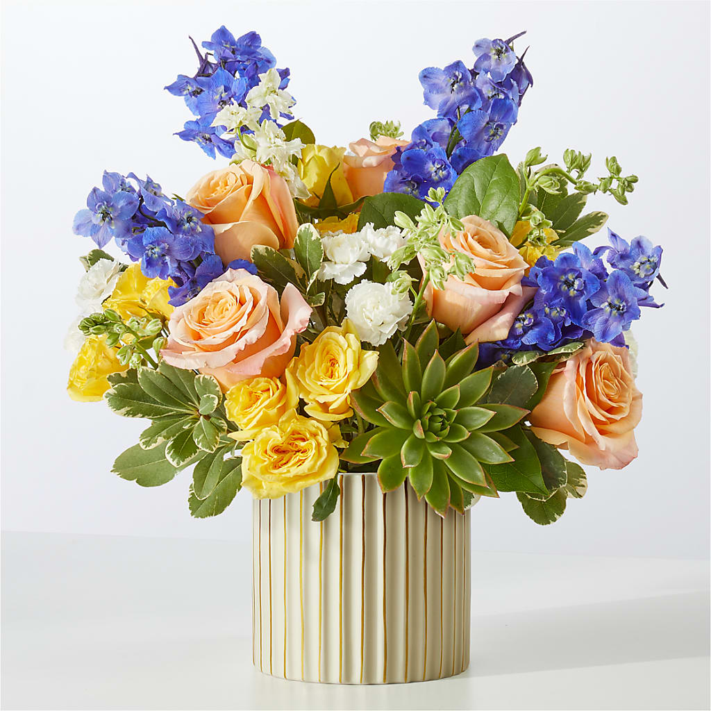 Cobalt Reverie Bouquet – KAREN'S FLOWER KOTTAGE, Hayward CA
