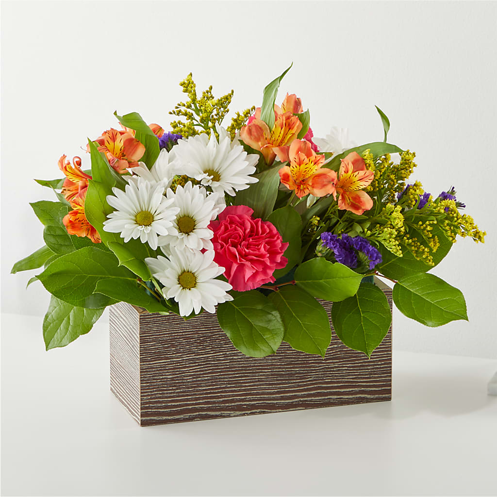 Oopsie Daisy Box Bouquet – KAREN'S FLOWER KOTTAGE, Hayward CA