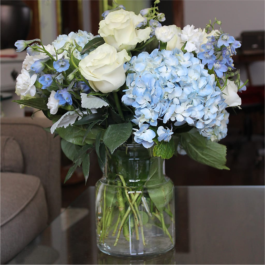 Clear Skies Bouquet – KAREN'S FLOWER KOTTAGE, Hayward CA