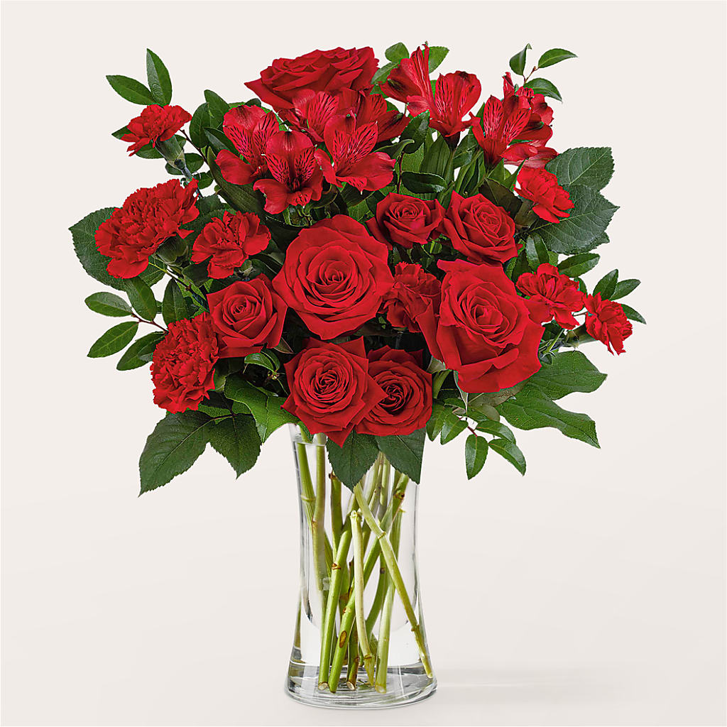 Brilliant Ruby Bouquet – KAREN'S FLOWER KOTTAGE, Hayward CA