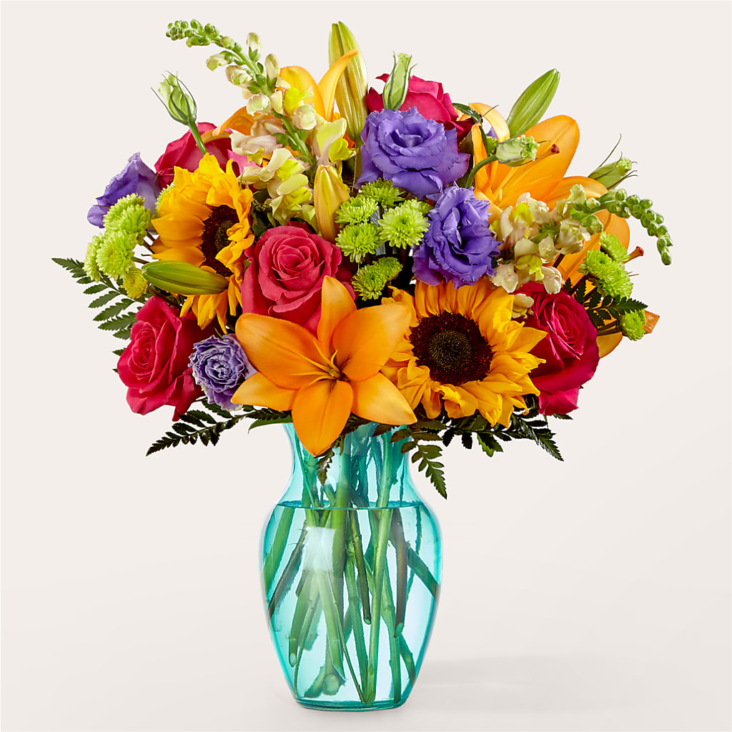 Double Rainbow Bouquet – KAREN'S FLOWER KOTTAGE, Hayward CA