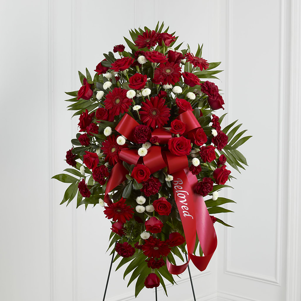 Treasured Memories Standing Spray – KAREN'S FLOWER KOTTAGE, Hayward CA