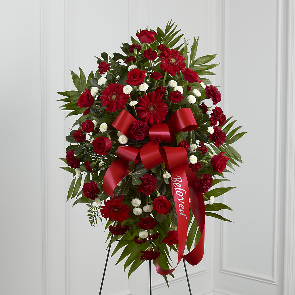 Treasured Memories Standing Spray – KAREN'S FLOWER KOTTAGE, Hayward CA