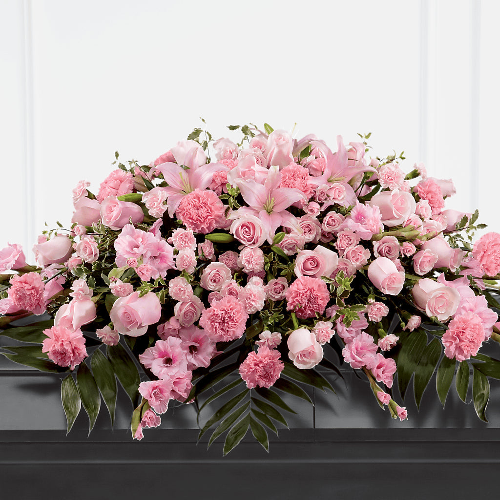 Garden of Comfort Casket Spray (Standard) – KAREN'S FLOWER KOTTAGE, Hayward CA