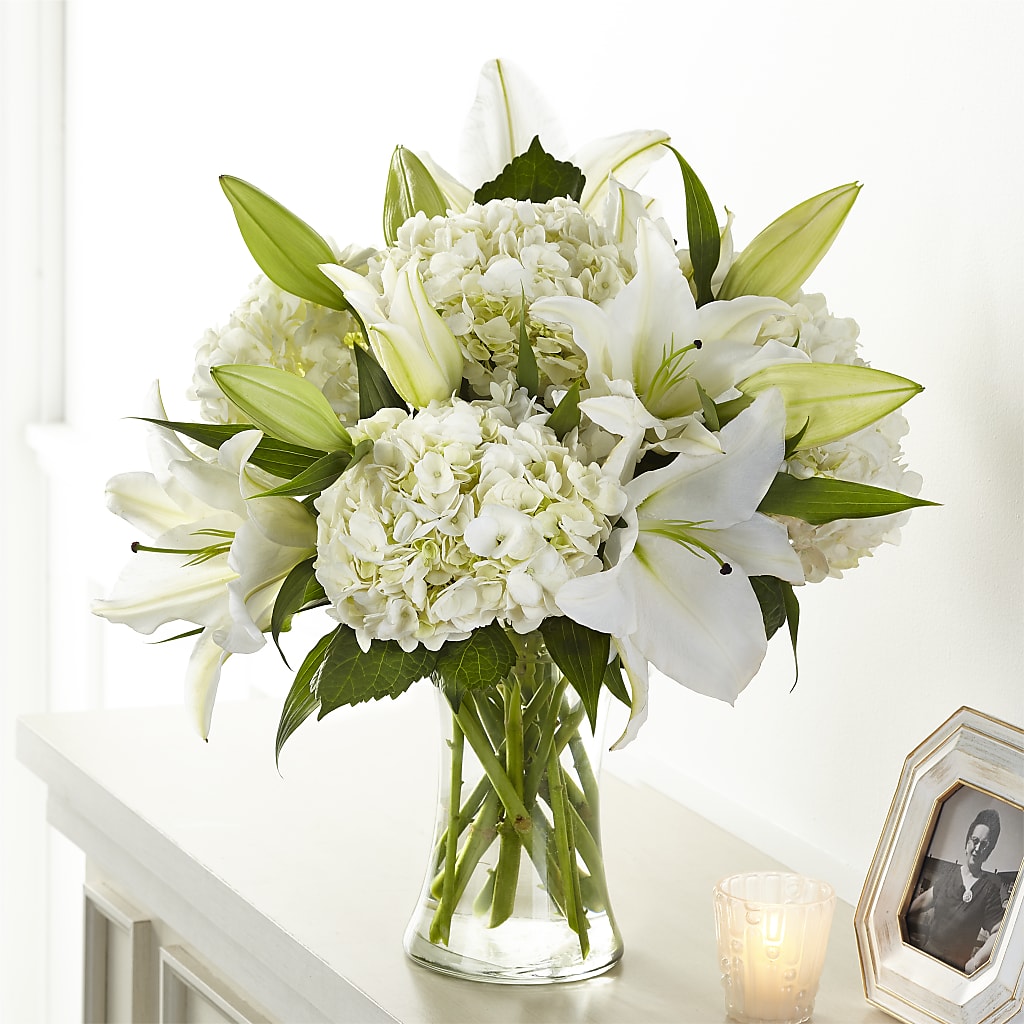 Compassionate Lily Bouquet – KAREN'S FLOWER KOTTAGE, Hayward CA