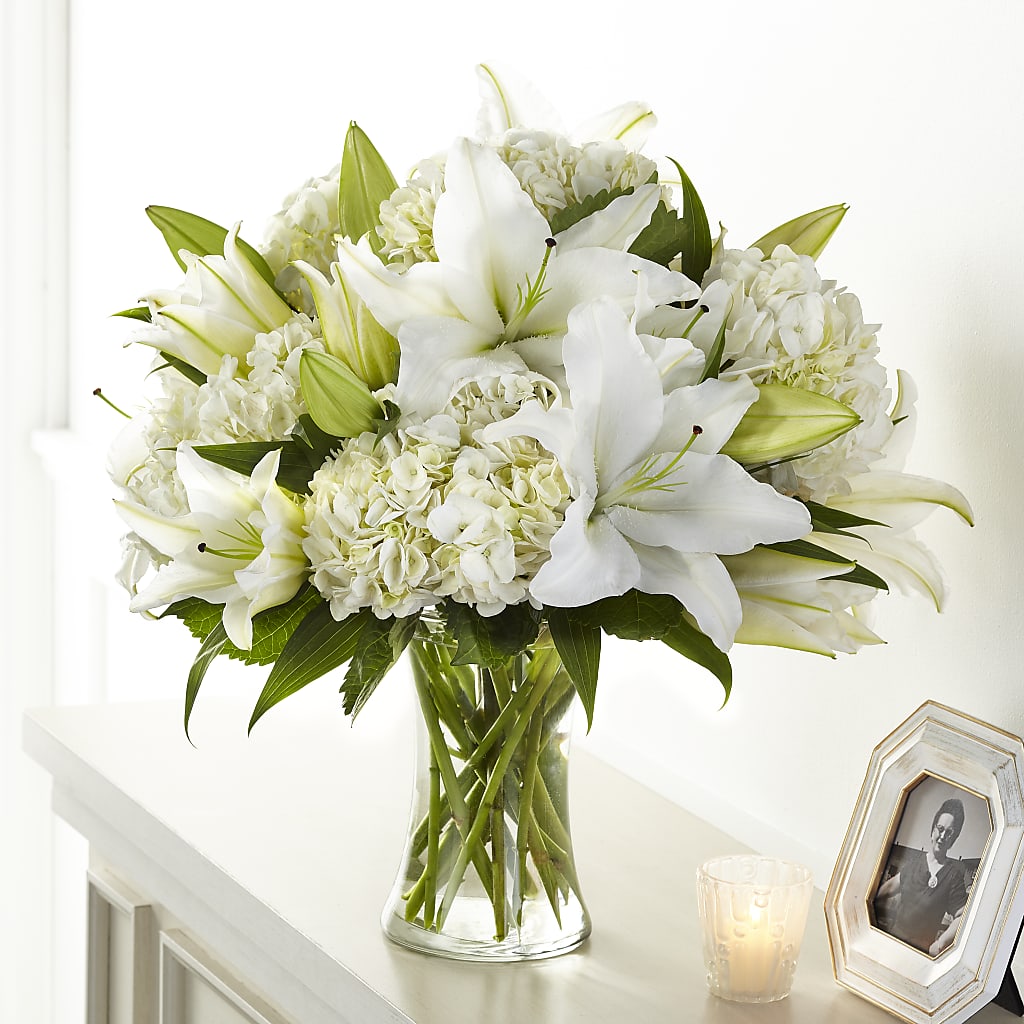 Compassionate Lily Bouquet – KAREN'S FLOWER KOTTAGE, Hayward CA