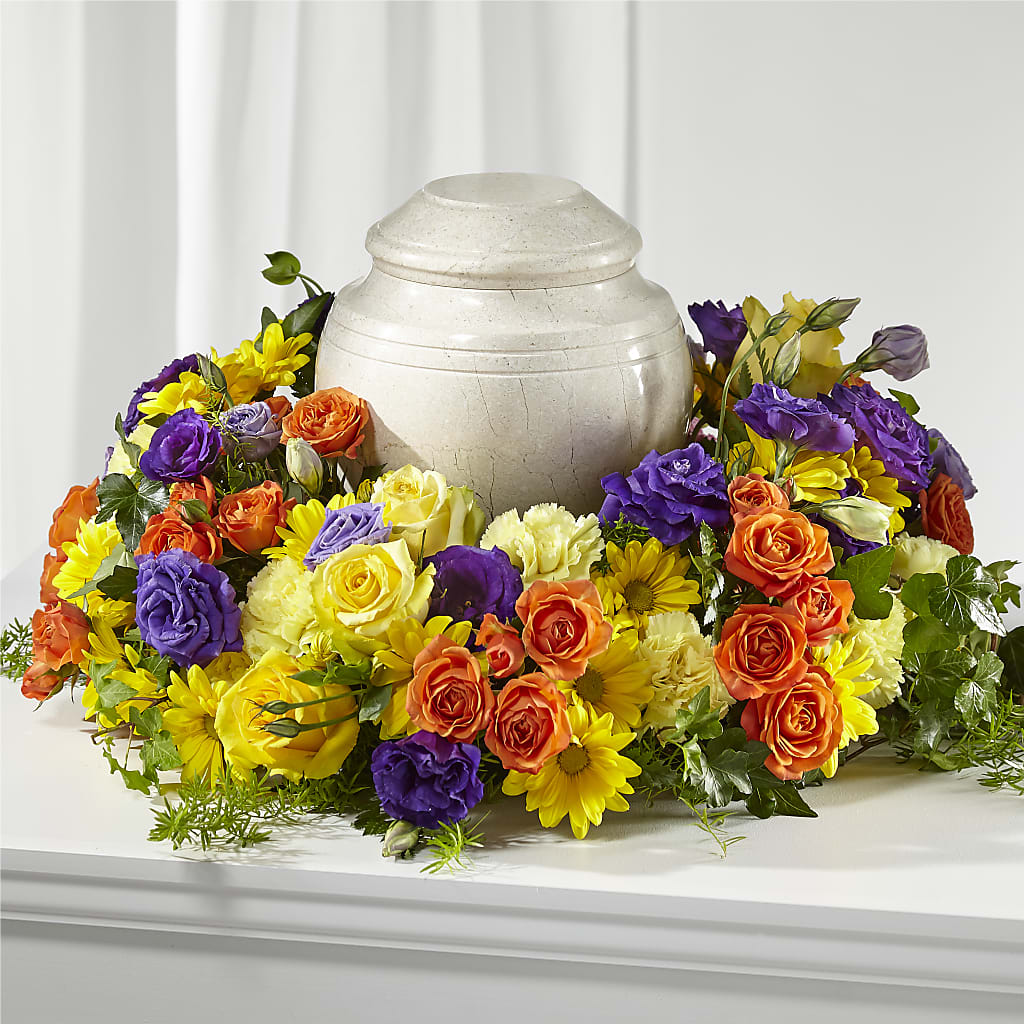 Blossoms of Remembrance Cremation Adornment – KAREN'S FLOWER KOTTAGE, Hayward CA