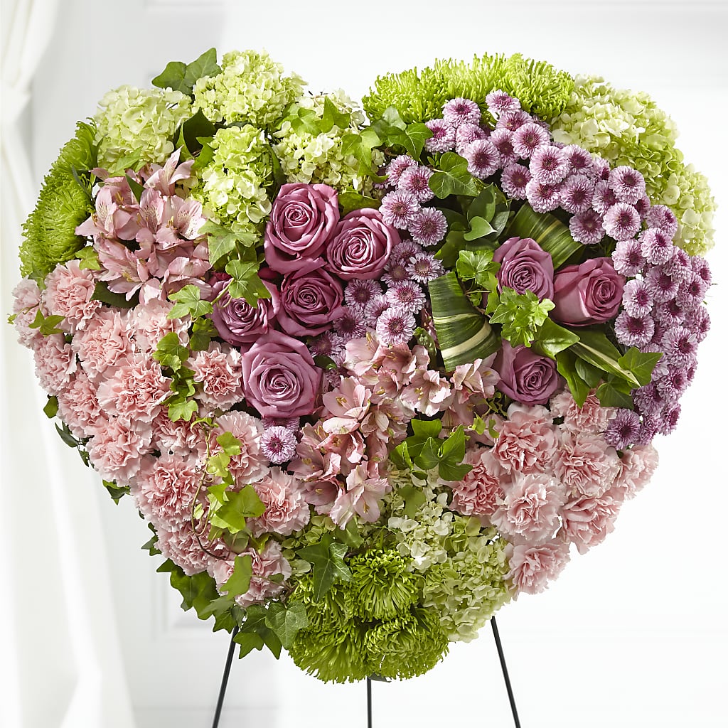 Heartwarming Standing Heart – KAREN'S FLOWER KOTTAGE, Hayward CA