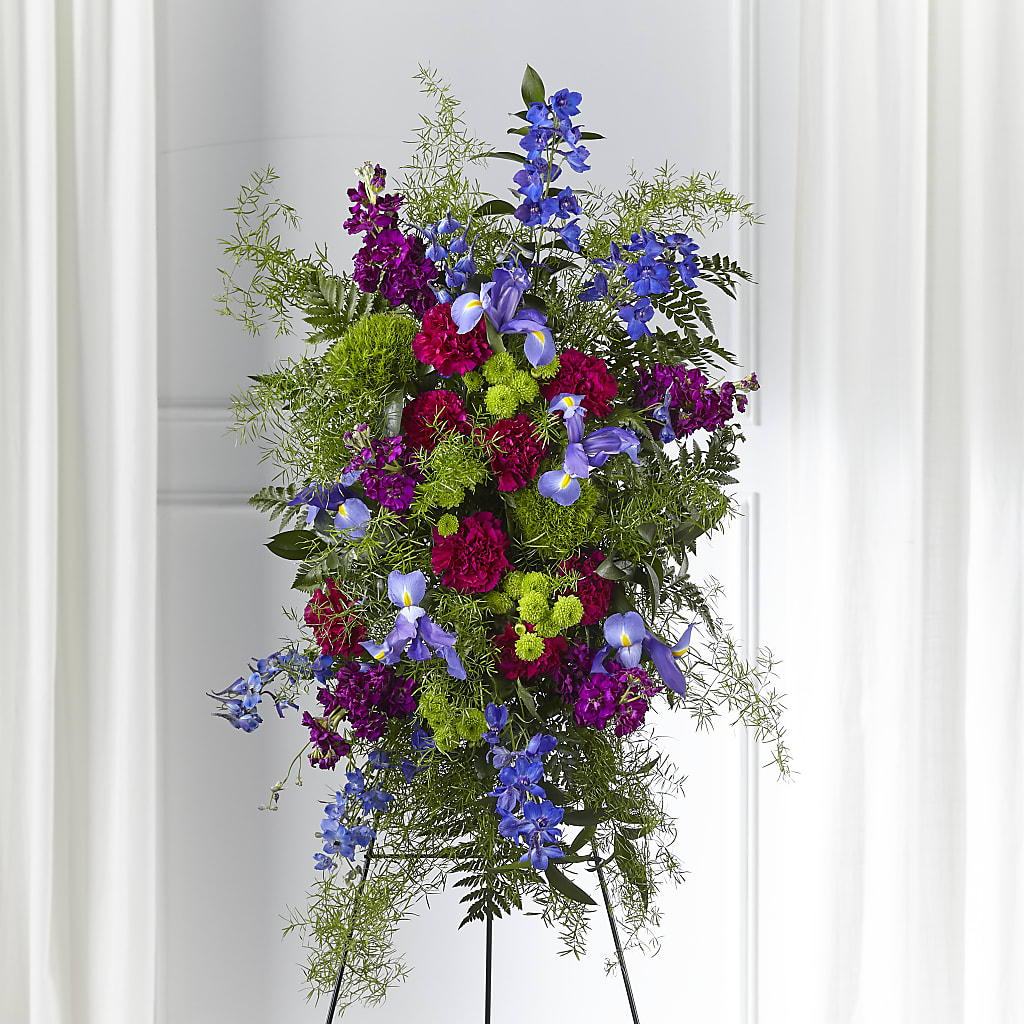 Heavenly Skies Standing Spray – KAREN'S FLOWER KOTTAGE, Hayward CA