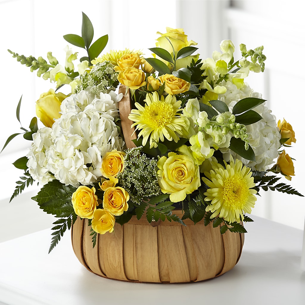 Rustic Remembrance Basket – KAREN'S FLOWER KOTTAGE, Hayward CA