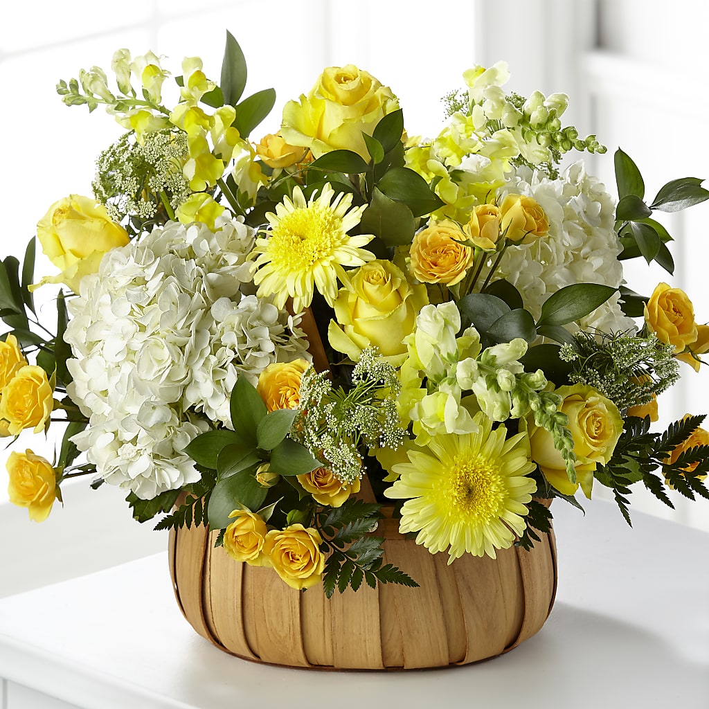 Rustic Remembrance Basket – KAREN'S FLOWER KOTTAGE, Hayward CA