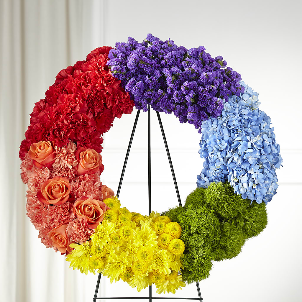 Circle of Love Wreath – KAREN'S FLOWER KOTTAGE, Hayward CA