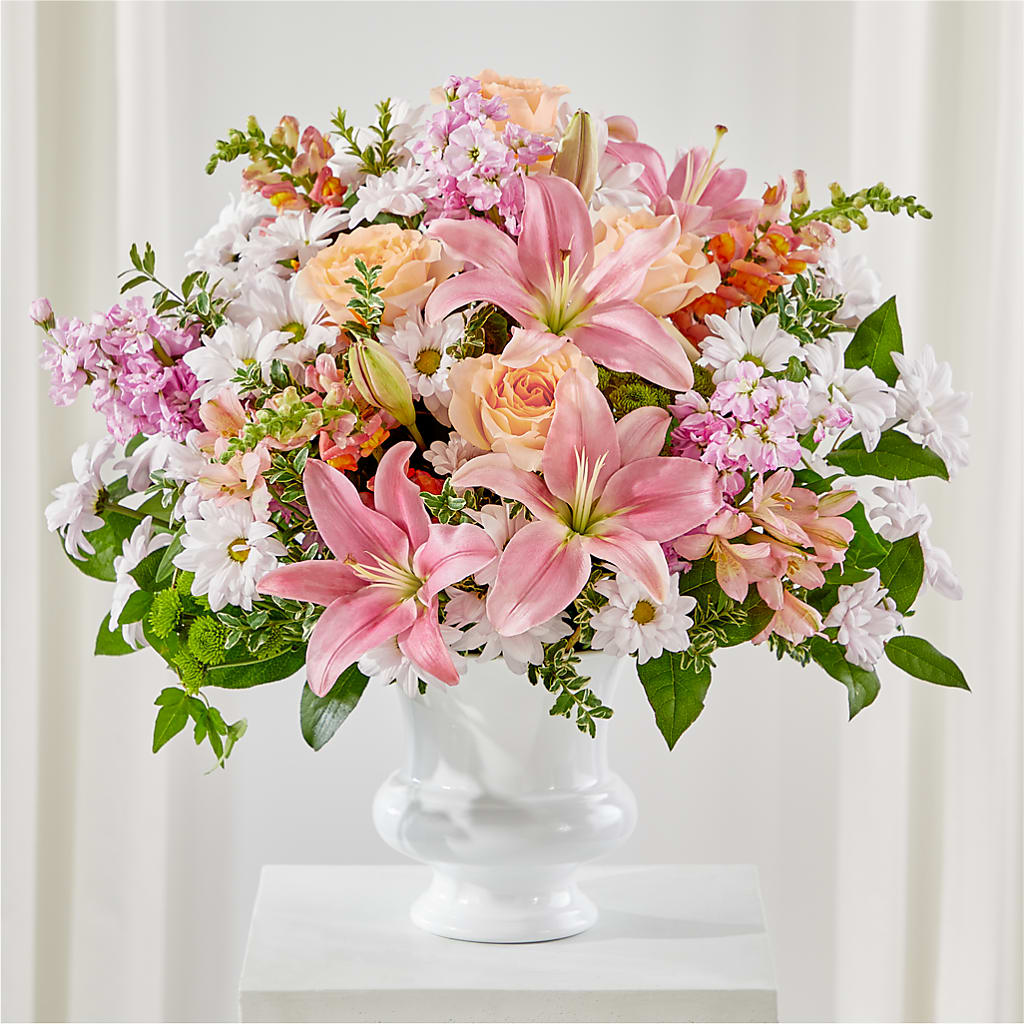 Heartfelt Gesture Urn Arrangement – KAREN'S FLOWER KOTTAGE, Hayward CA