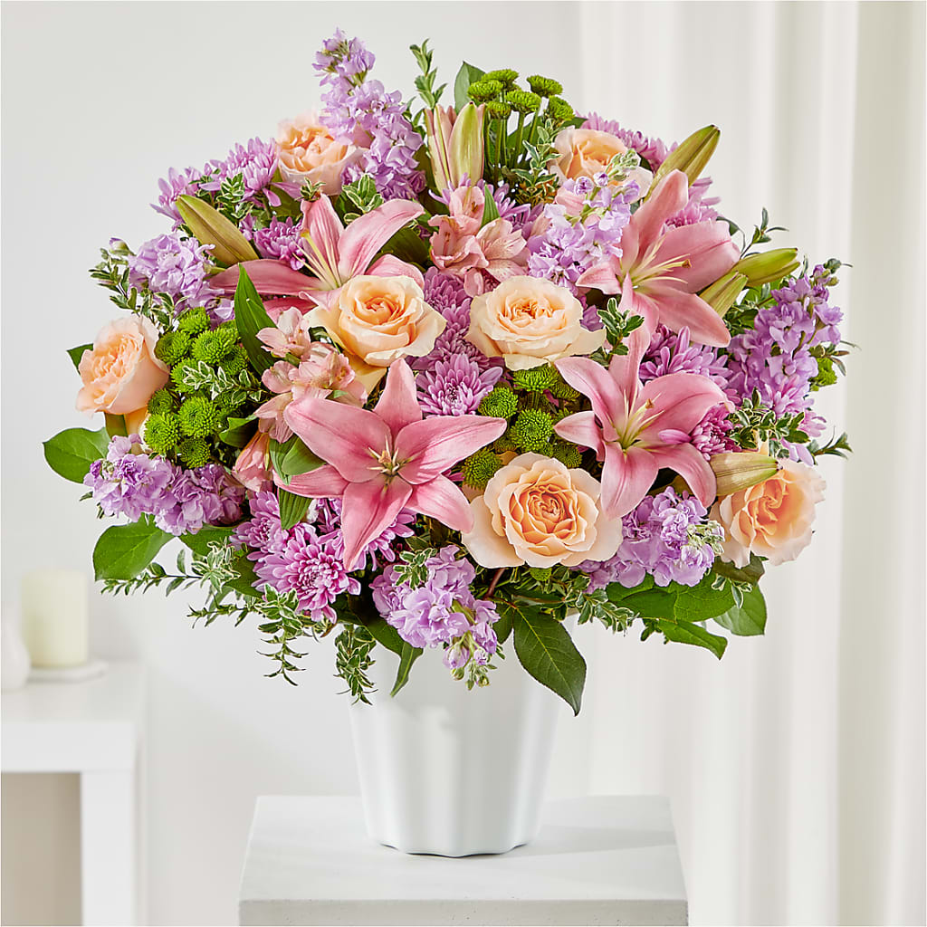 Supportive Embrace Tabletop Basket – KAREN'S FLOWER KOTTAGE, Hayward CA