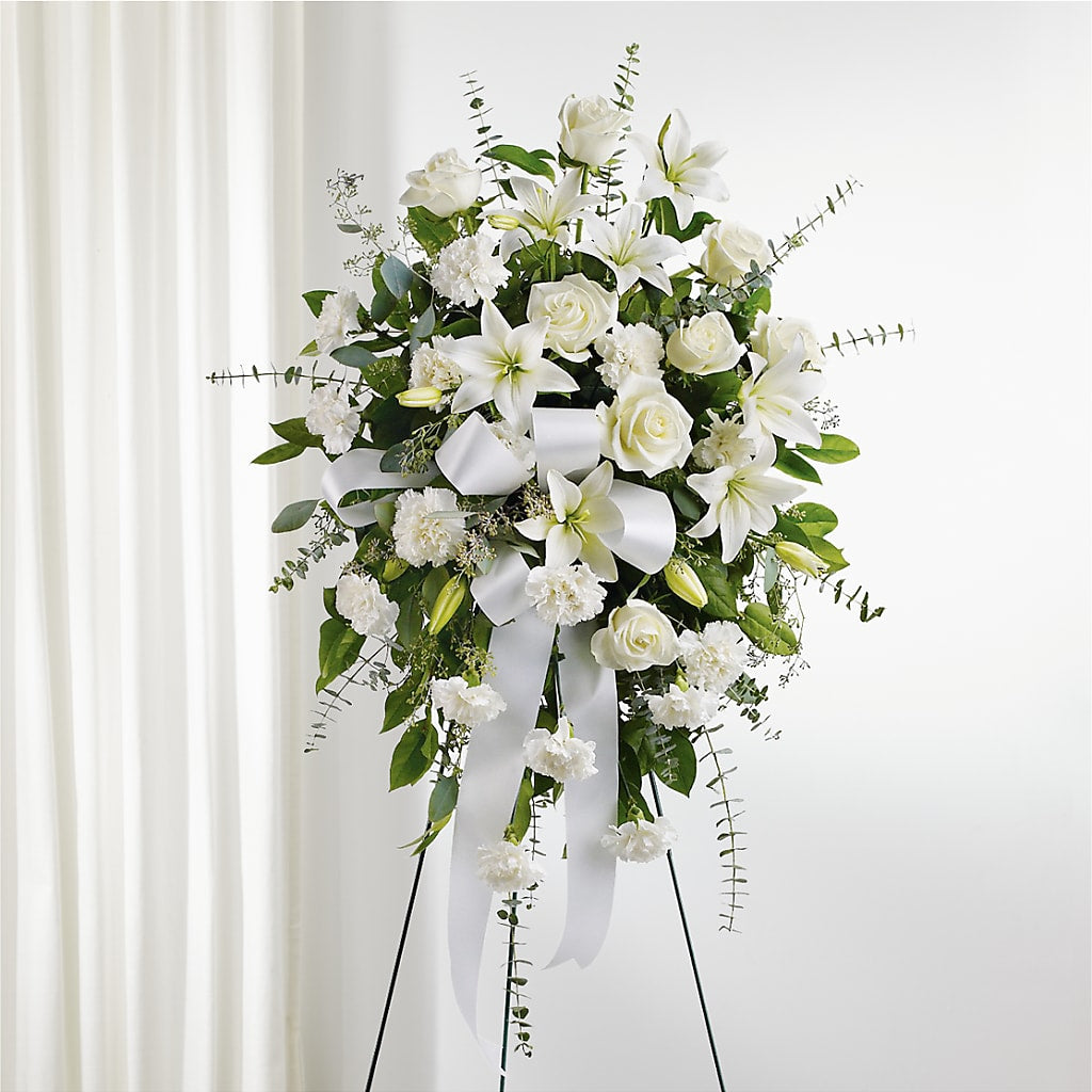 With Care Standing Spray – KAREN'S FLOWER KOTTAGE, Hayward CA
