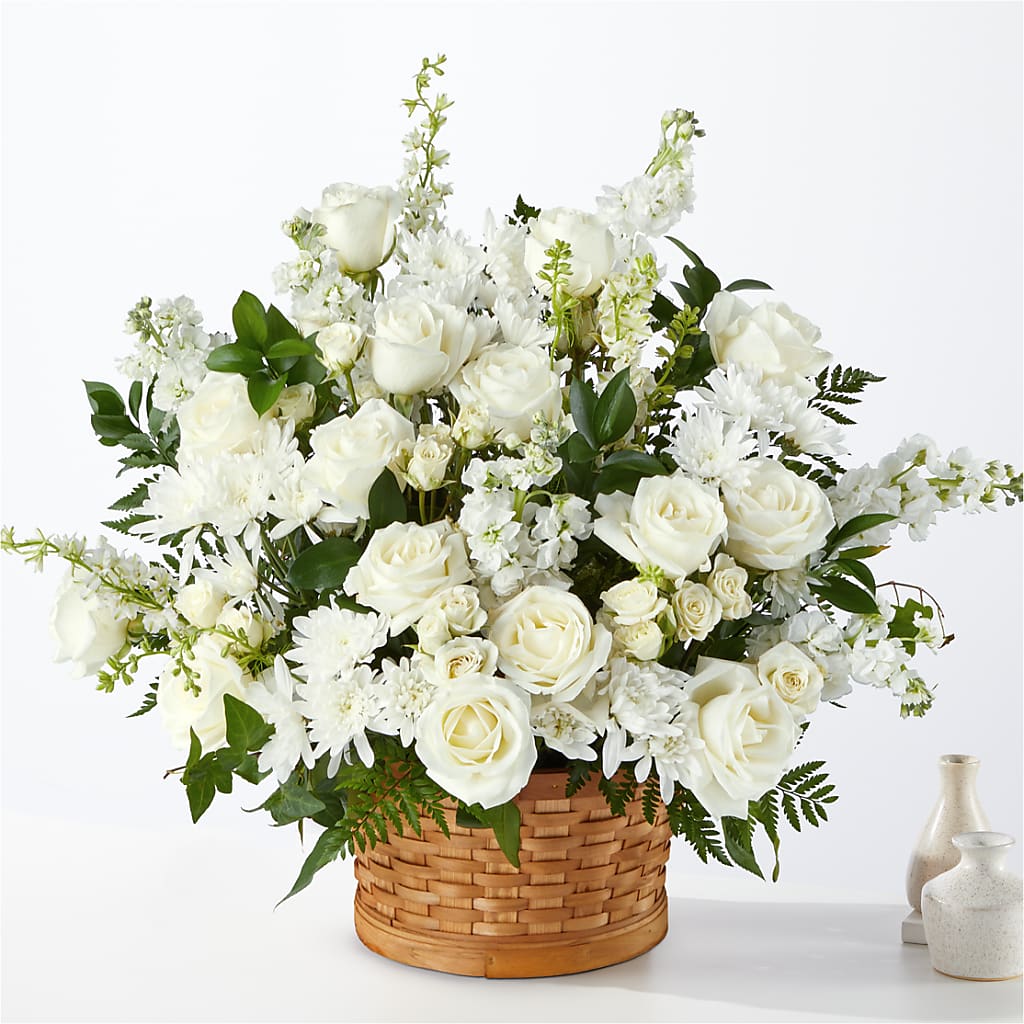 Heartfelt Condolences Arrangement – KAREN'S FLOWER KOTTAGE, Hayward CA