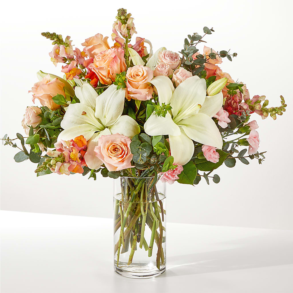 Grapefruit Splash Bouquet – KAREN'S FLOWER KOTTAGE, Hayward CA