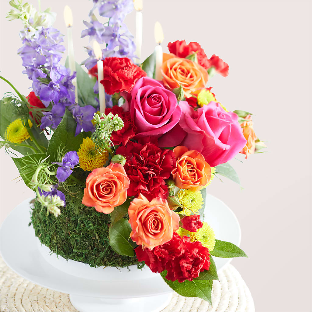 Best Year Yet Floral Cake – KAREN'S FLOWER KOTTAGE, Hayward CA