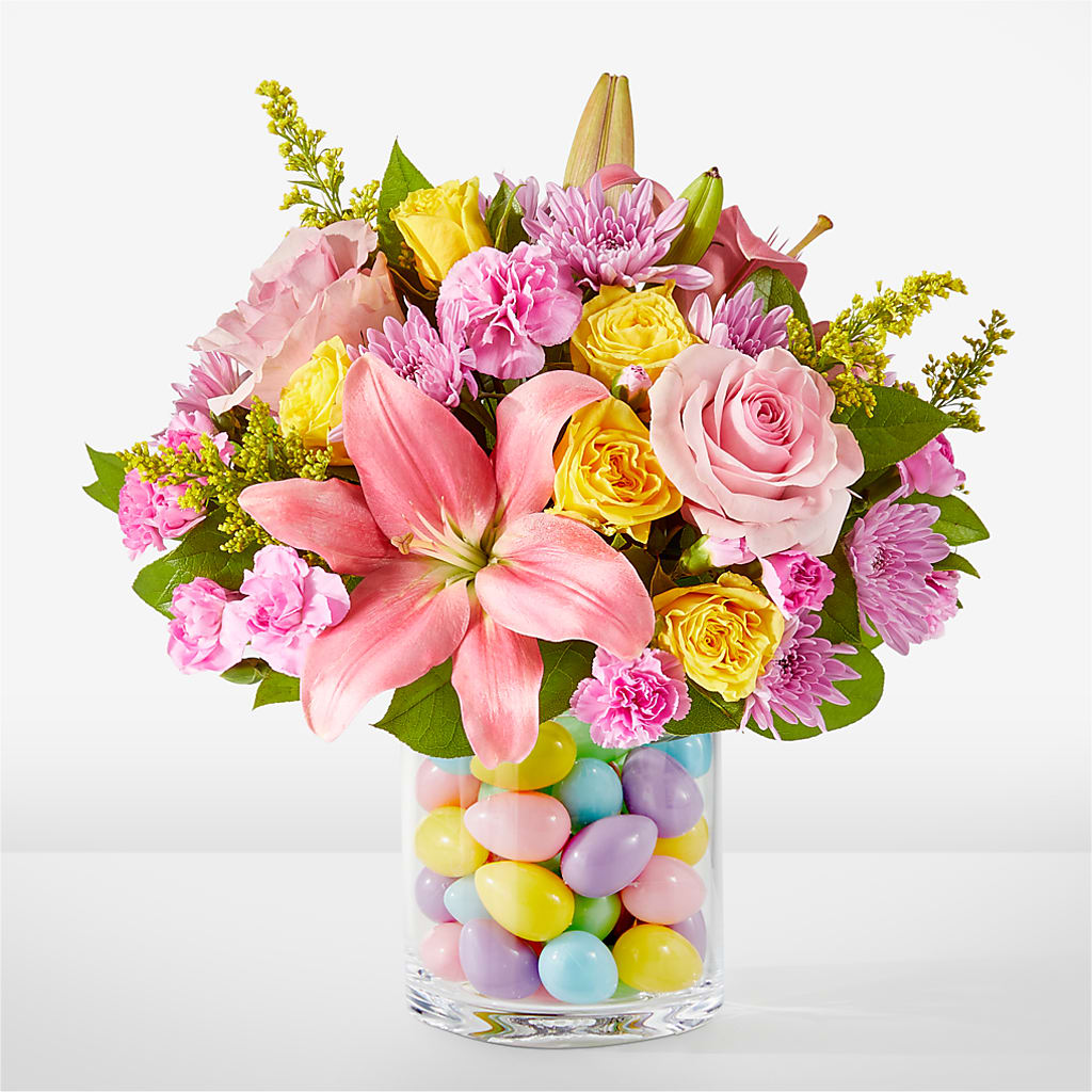 Easter Egg Hunt Bouquet – KAREN'S FLOWER KOTTAGE, Hayward CA