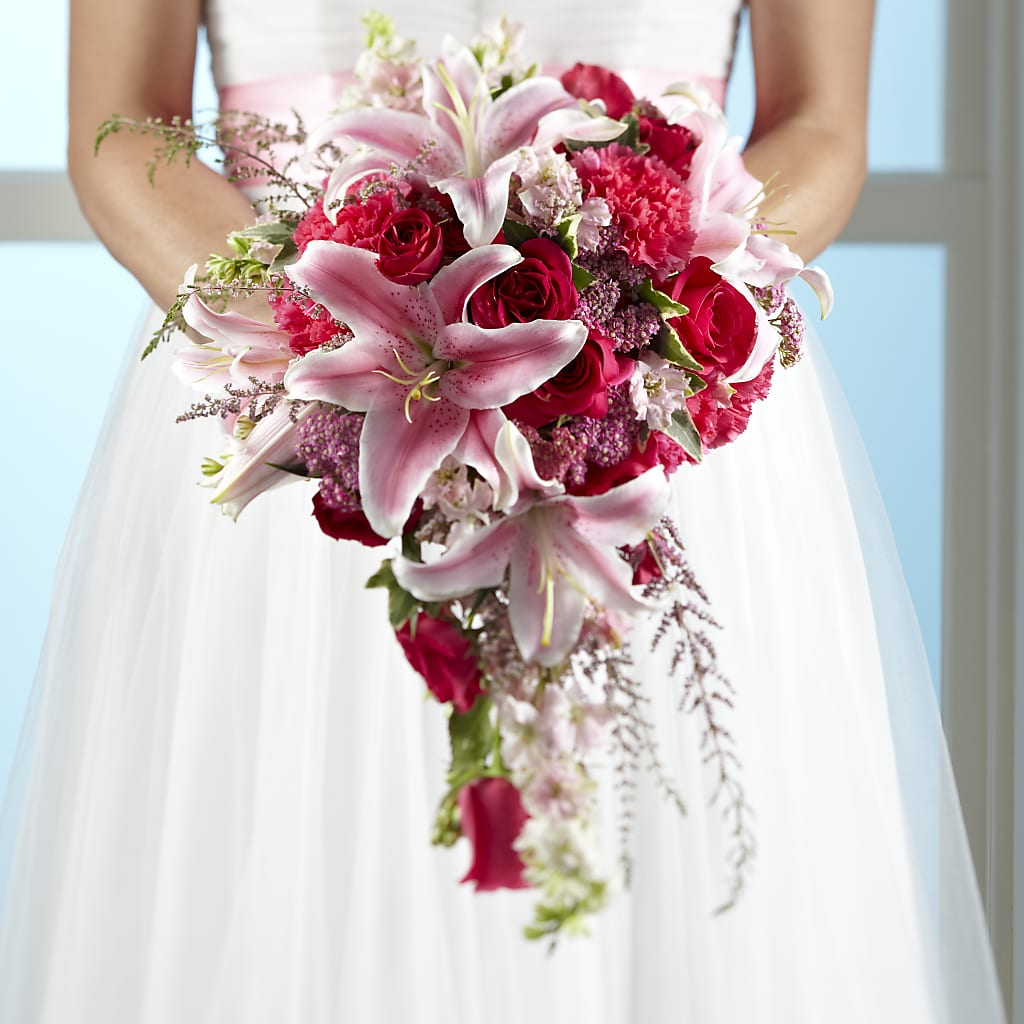 Lily & Rose Bouquet – KAREN'S FLOWER KOTTAGE, Hayward CA