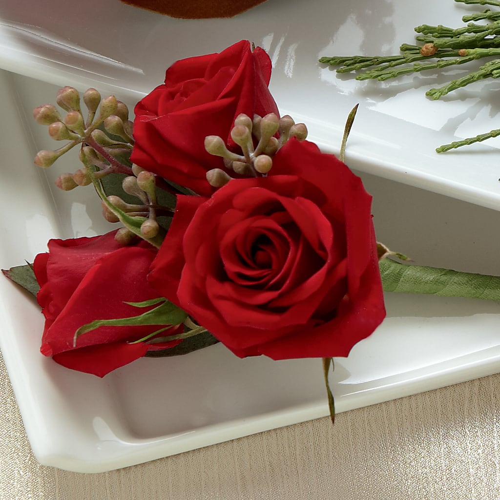 Red Spray Rose Boutonniere – KAREN'S FLOWER KOTTAGE, Hayward CA
