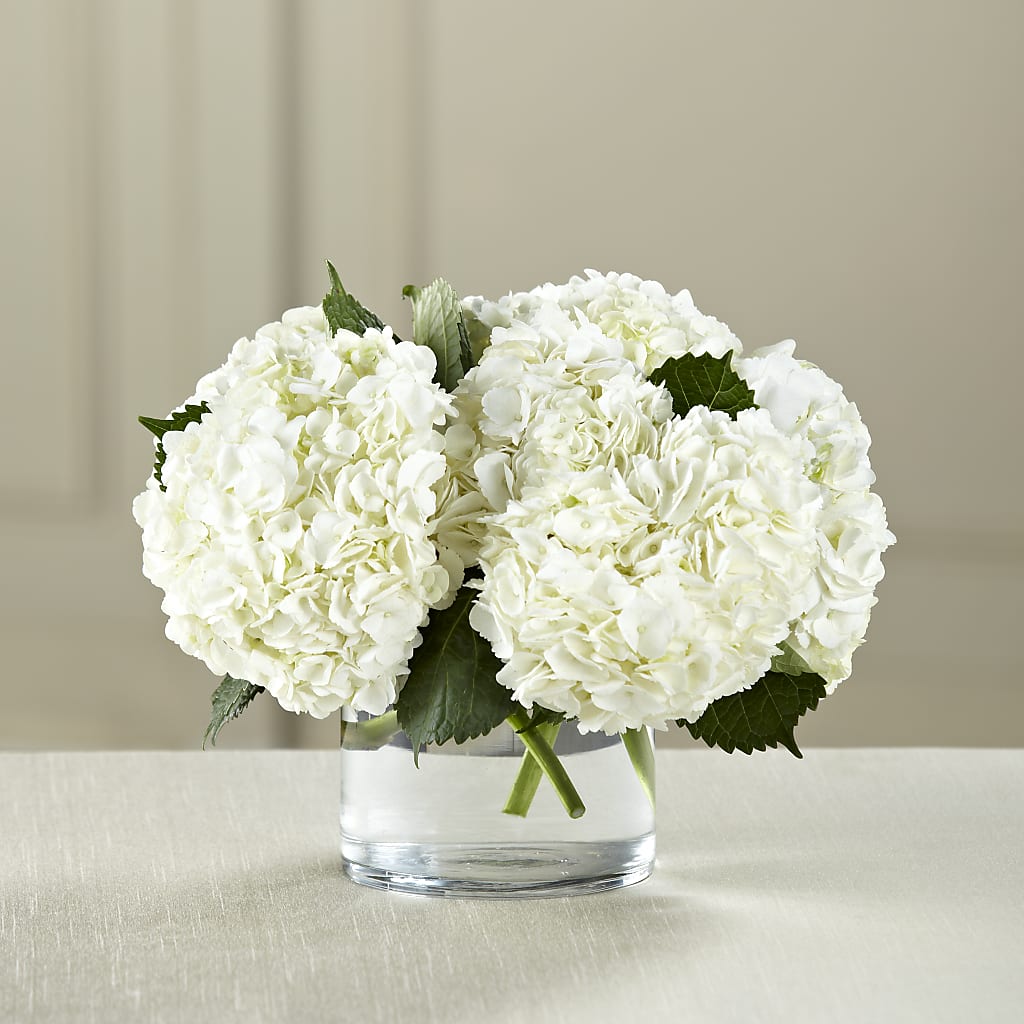 White Hydrangea Bouquet – KAREN'S FLOWER KOTTAGE, Hayward CA
