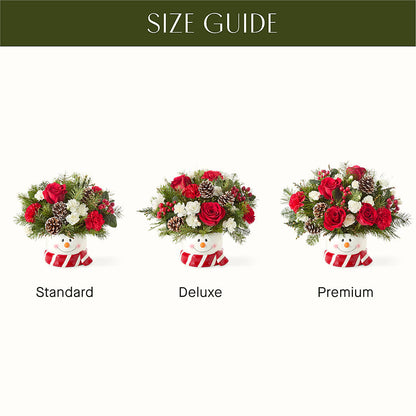 Jolly Snowman Bouquet – KAREN'S FLOWER KOTTAGE, Hayward CA