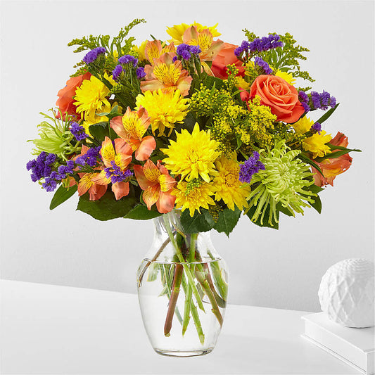 Marmalade Skies Bouquet – KAREN'S FLOWER KOTTAGE, Hayward CA