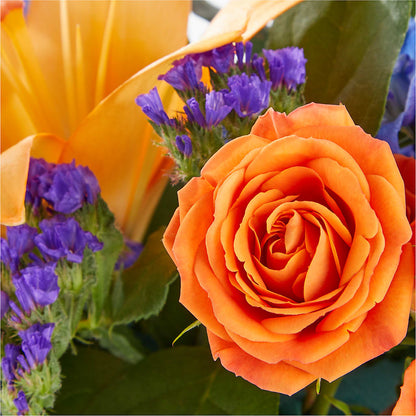 Radiant Citrus Box Bouquet – KAREN'S FLOWER KOTTAGE, Hayward CA