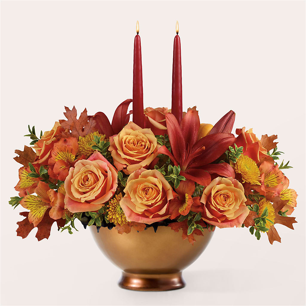 Harvest Table Centerpiece – KAREN'S FLOWER KOTTAGE, Hayward CA