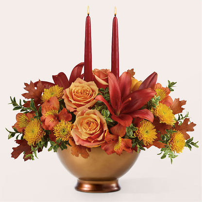 Harvest Table Centerpiece – KAREN'S FLOWER KOTTAGE, Hayward CA