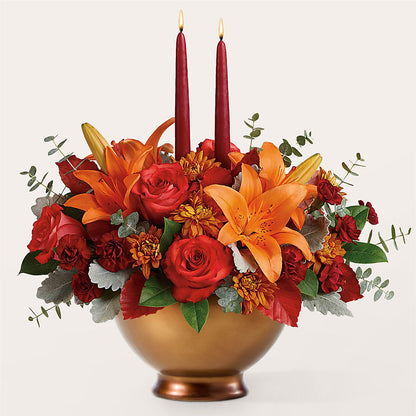 Fruits of Fall Centerpiece – KAREN'S FLOWER KOTTAGE, Hayward CA