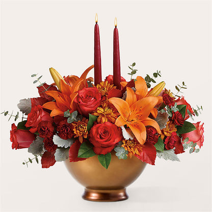 Fruits of Fall Centerpiece – KAREN'S FLOWER KOTTAGE, Hayward CA