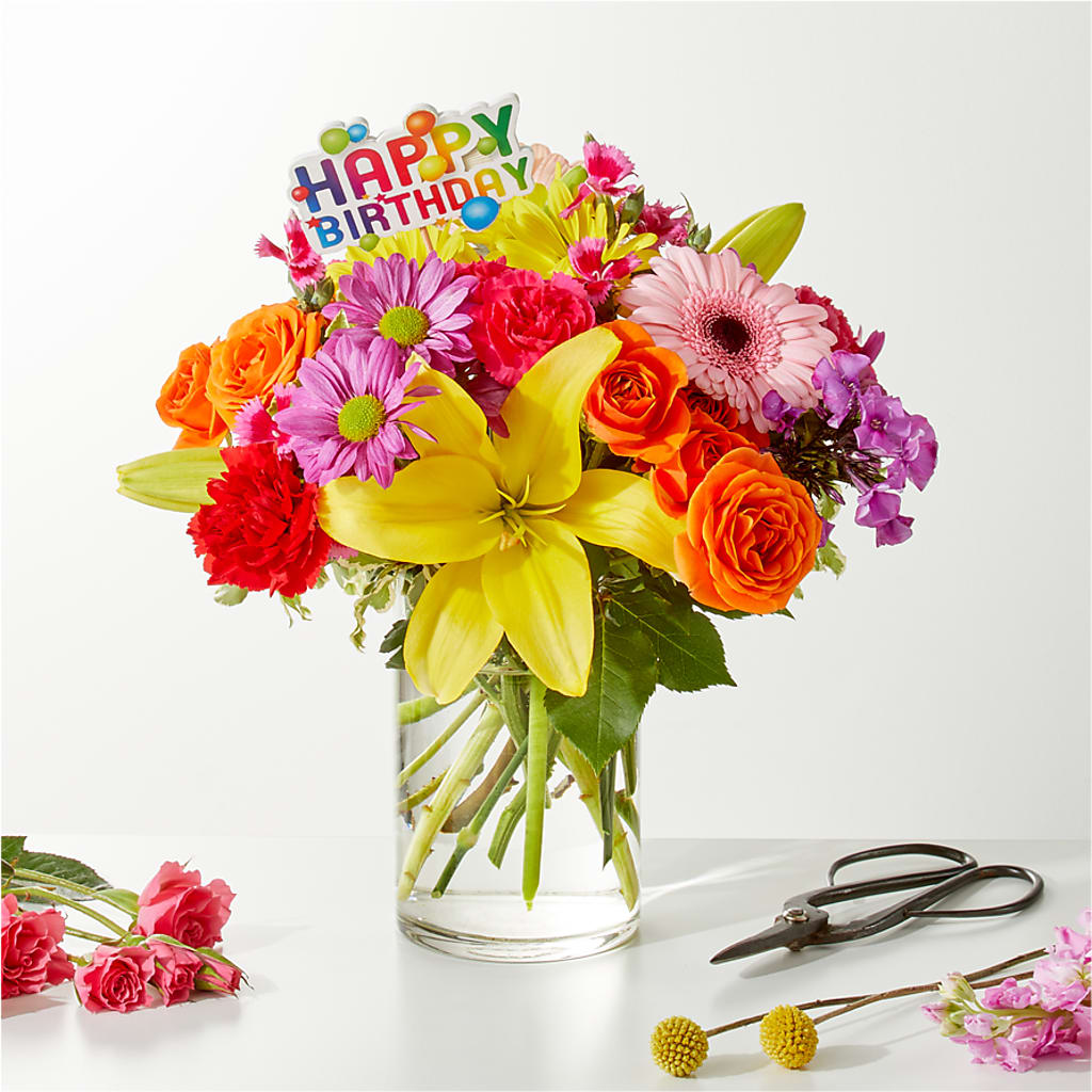 Cue the Confetti - A Florist Original – KAREN'S FLOWER KOTTAGE, Hayward CA