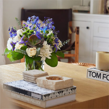 Cerulean Waves Bouquet – KAREN'S FLOWER KOTTAGE, Hayward CA