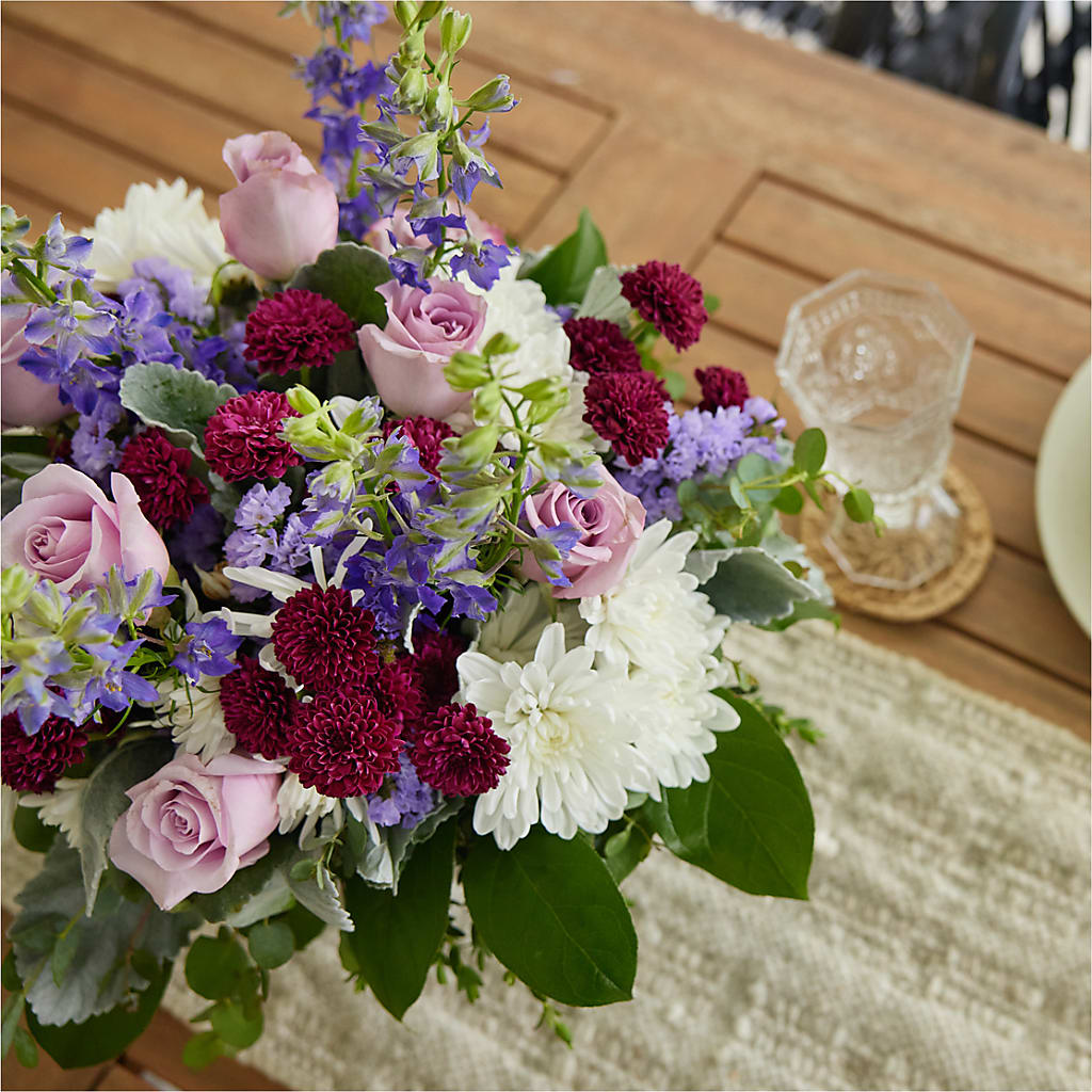 Violet Frost Bouquet – KAREN'S FLOWER KOTTAGE, Hayward CA