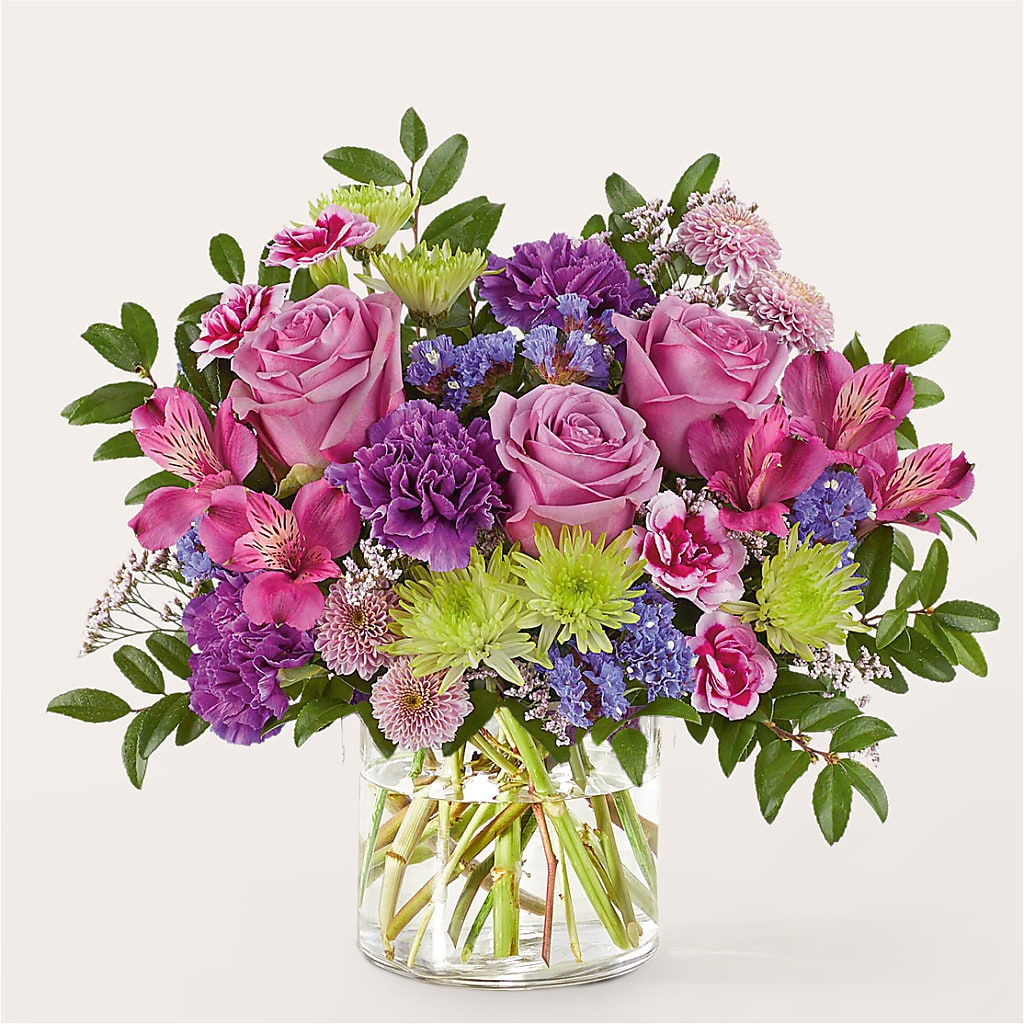 Glass Half Full Bouquet – KAREN'S FLOWER KOTTAGE, Hayward CA