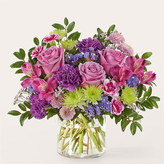 Glass Half Full Bouquet – KAREN'S FLOWER KOTTAGE, Hayward CA
