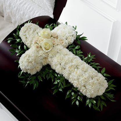 Peaceful Memories Casket Spray (Standard) – KAREN'S FLOWER KOTTAGE, Hayward CA