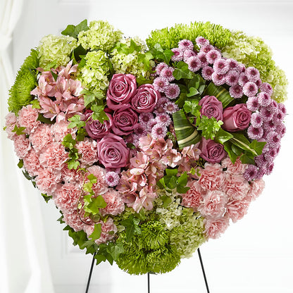 Heartwarming Standing Heart – KAREN'S FLOWER KOTTAGE, Hayward CA