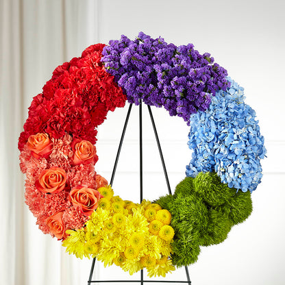 Circle of Love Wreath – KAREN'S FLOWER KOTTAGE, Hayward CA