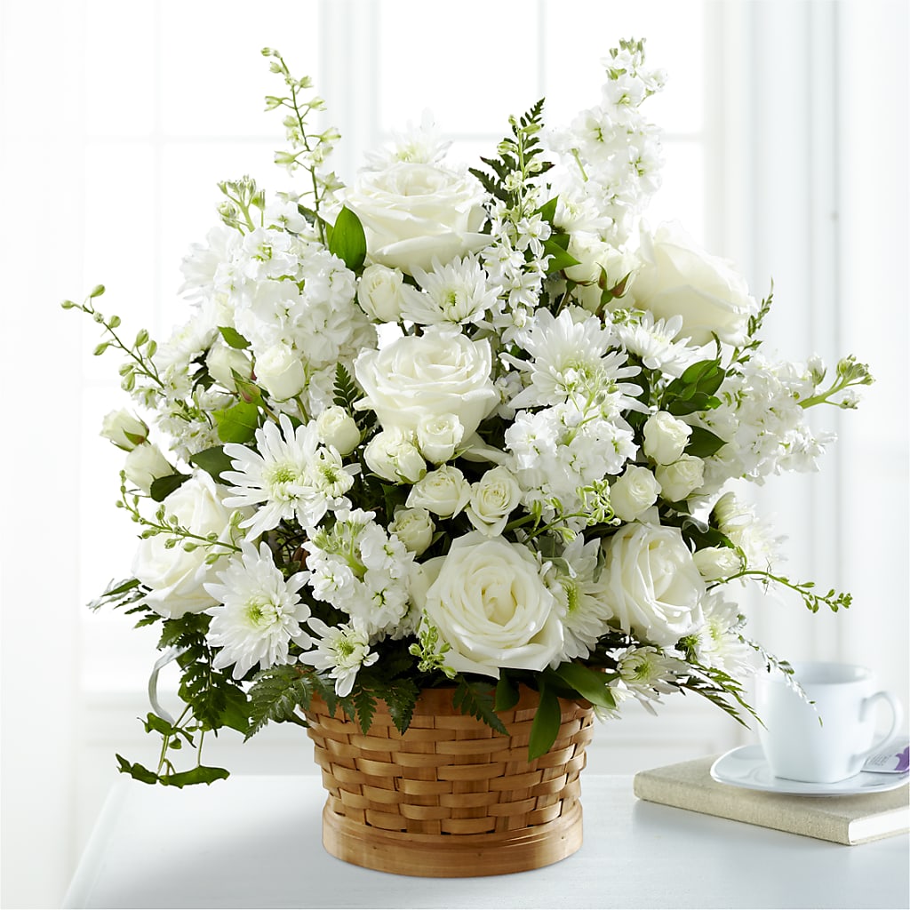 Heartfelt Condolences Arrangement – KAREN'S FLOWER KOTTAGE, Hayward CA