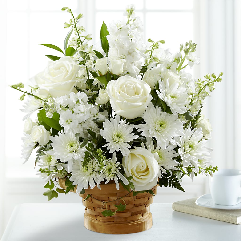 Heartfelt Condolences Arrangement – KAREN'S FLOWER KOTTAGE, Hayward CA