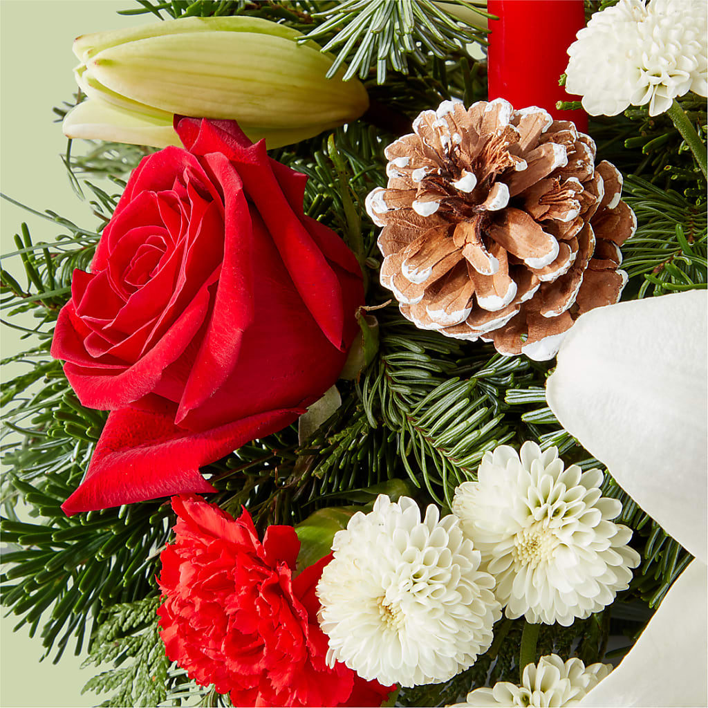 Seasonal Festivities Centerpiece – KAREN'S FLOWER KOTTAGE, Hayward CA