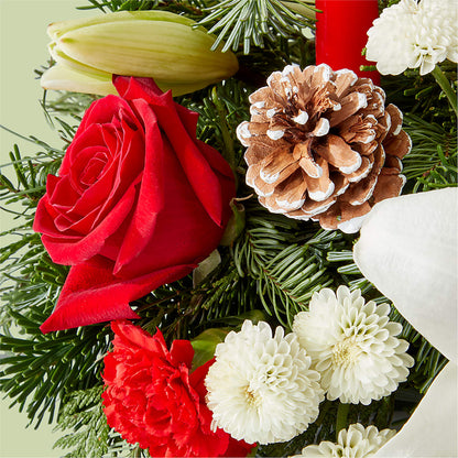 Seasonal Festivities Centerpiece – KAREN'S FLOWER KOTTAGE, Hayward CA
