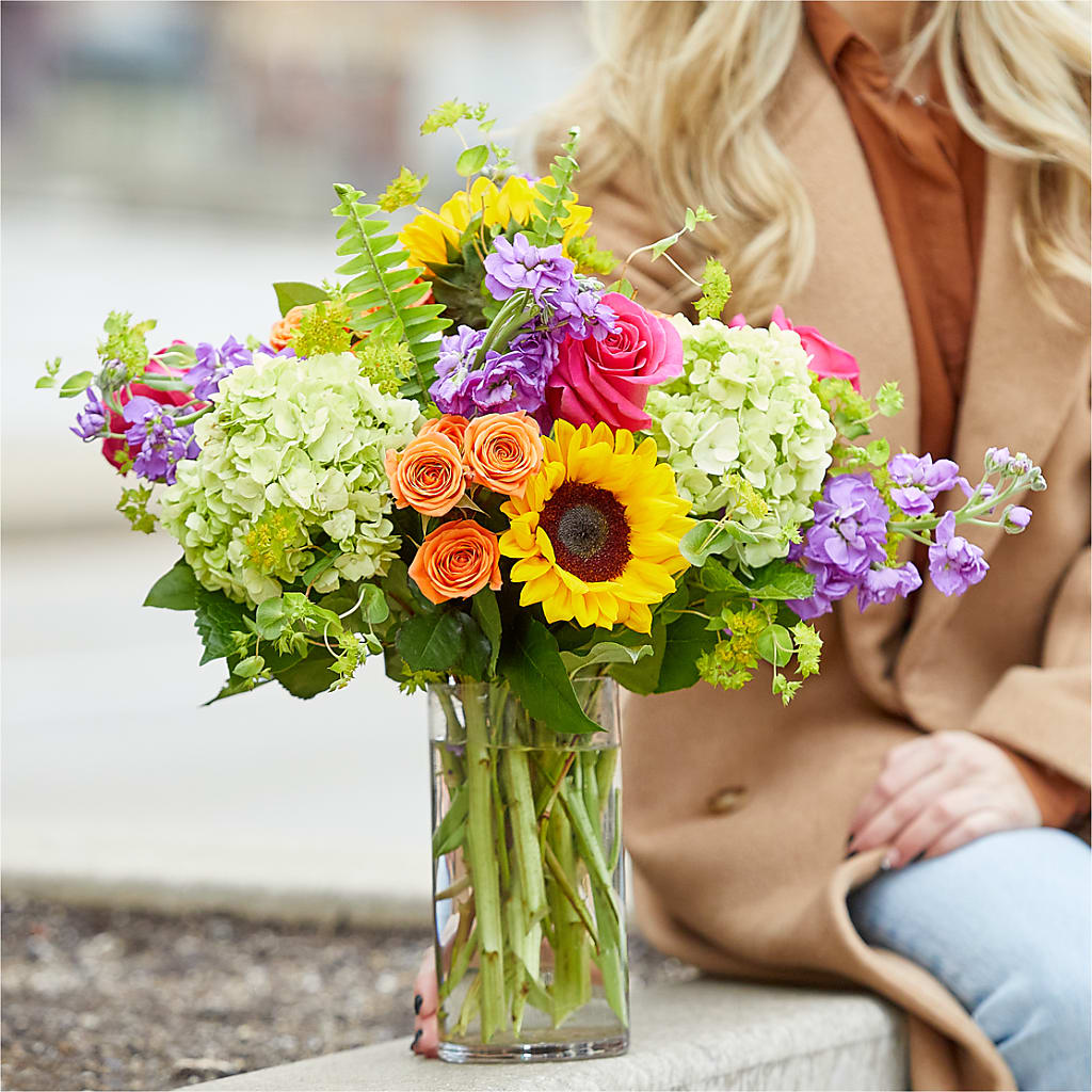 Vibrant Greetings Bouquet – KAREN'S FLOWER KOTTAGE, Hayward CA