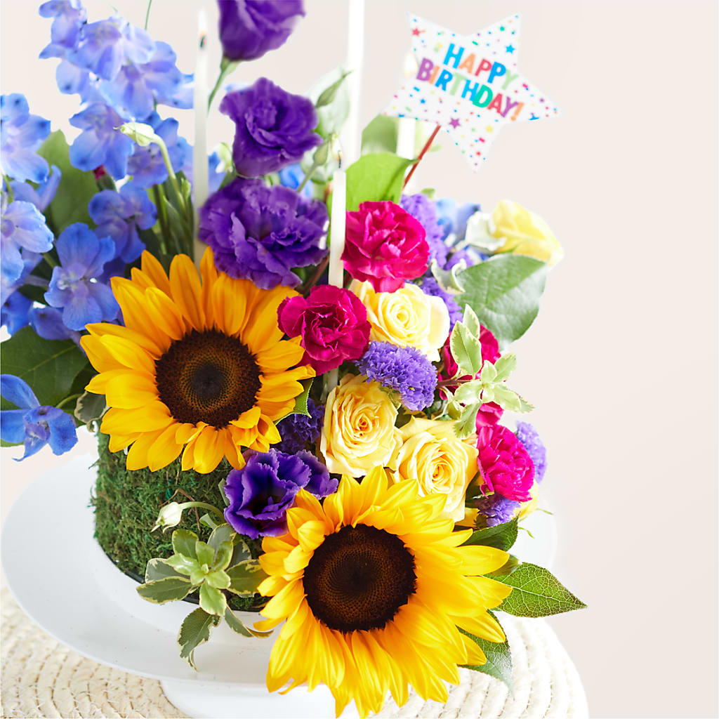 Star of the Day Floral Cake – KAREN'S FLOWER KOTTAGE, Hayward CA